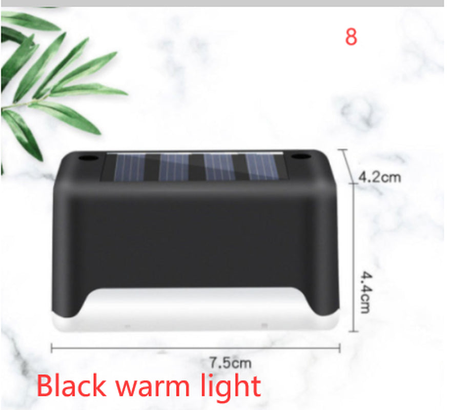 Upgraded Waterproof LED Solar Fence Light – Outdoor Deck & Step Lamp for Patio, Garden, Pathway & Yard