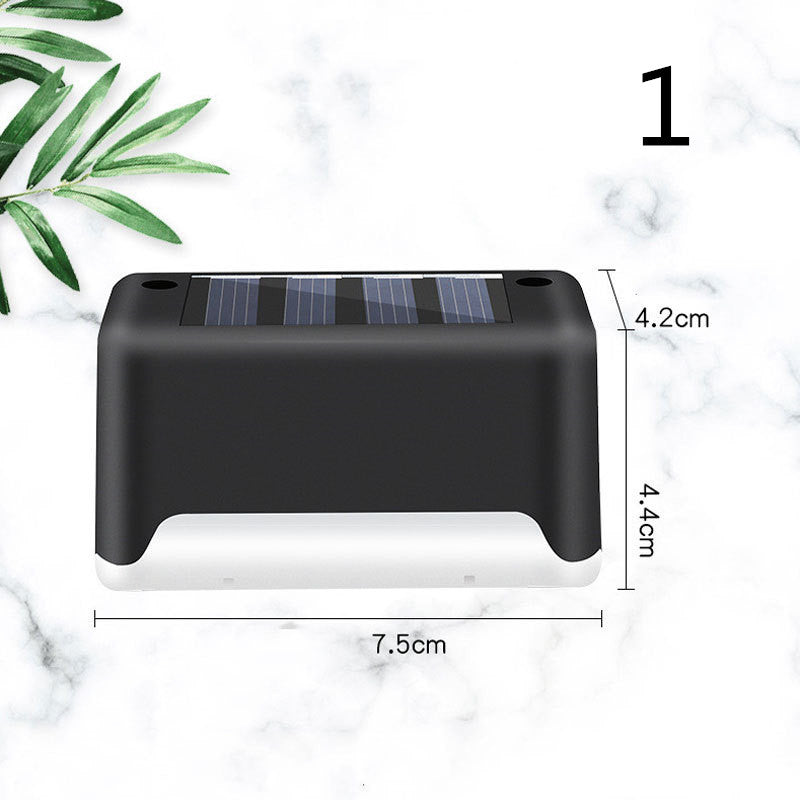 Upgraded Waterproof LED Solar Fence Light – Outdoor Deck & Step Lamp for Patio, Garden, Pathway & Yard