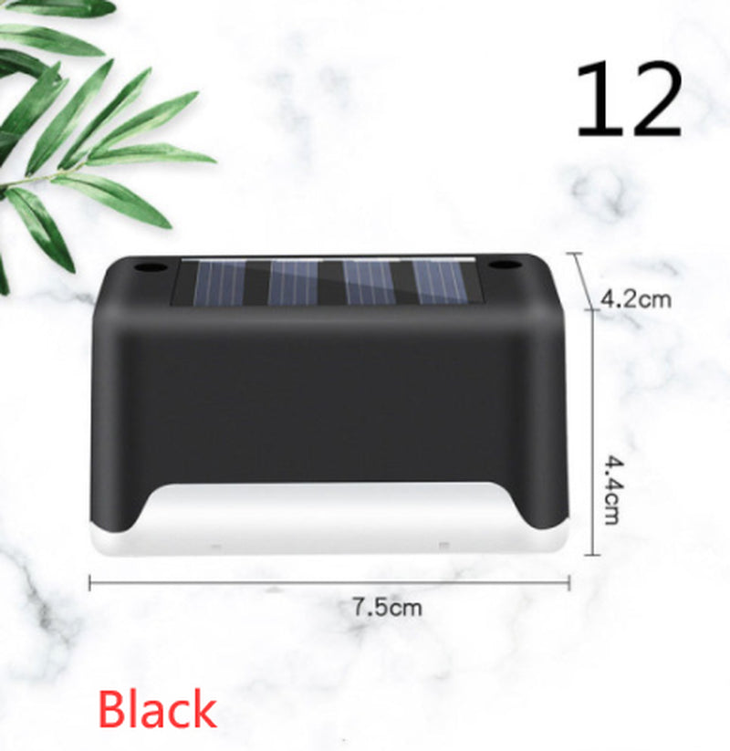 Upgraded Waterproof LED Solar Fence Light – Outdoor Deck & Step Lamp for Patio, Garden, Pathway & Yard