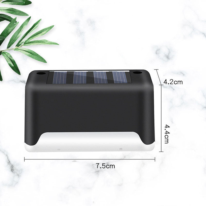 Upgraded Waterproof LED Solar Fence Light – Outdoor Deck & Step Lamp for Patio, Garden, Pathway & Yard