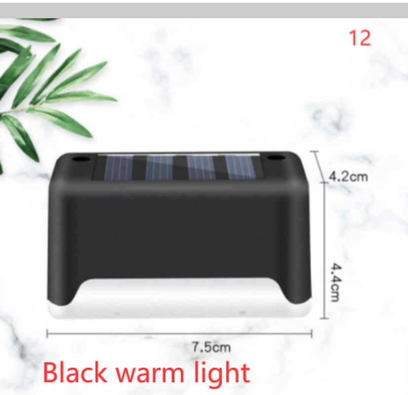 Upgraded Waterproof LED Solar Fence Light – Outdoor Deck & Step Lamp for Patio, Garden, Pathway & Yard