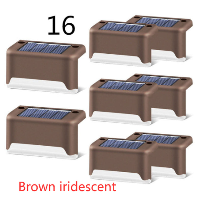 Upgraded Waterproof LED Solar Fence Light – Outdoor Deck & Step Lamp for Patio, Garden, Pathway & Yard