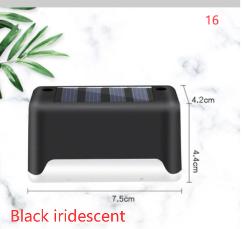 Upgraded Waterproof LED Solar Fence Light – Outdoor Deck & Step Lamp for Patio, Garden, Pathway & Yard