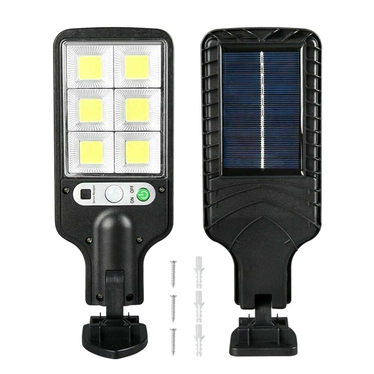 LED Solar Motion Sensor Light – Bright Outdoor Wall Lamp for Garden, Yard, Garage & Path