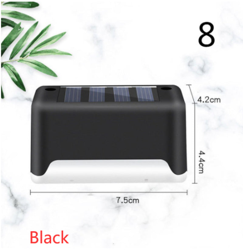 Upgraded Waterproof LED Solar Fence Light – Outdoor Deck & Step Lamp for Patio, Garden, Pathway & Yard