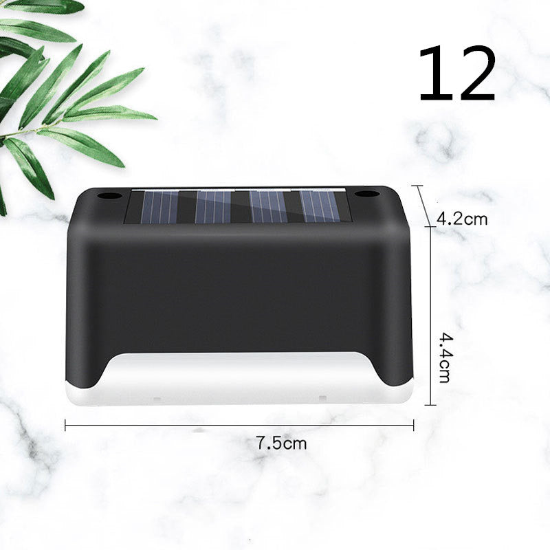 Upgraded Waterproof LED Solar Fence Light – Outdoor Deck & Step Lamp for Patio, Garden, Pathway & Yard