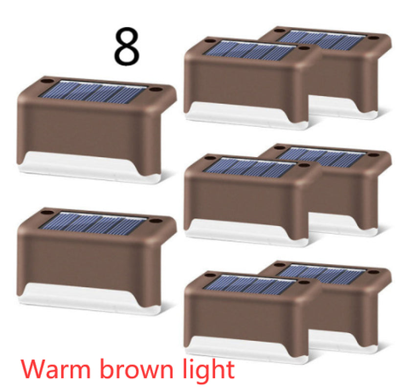 Upgraded Waterproof LED Solar Fence Light – Outdoor Deck & Step Lamp for Patio, Garden, Pathway & Yard