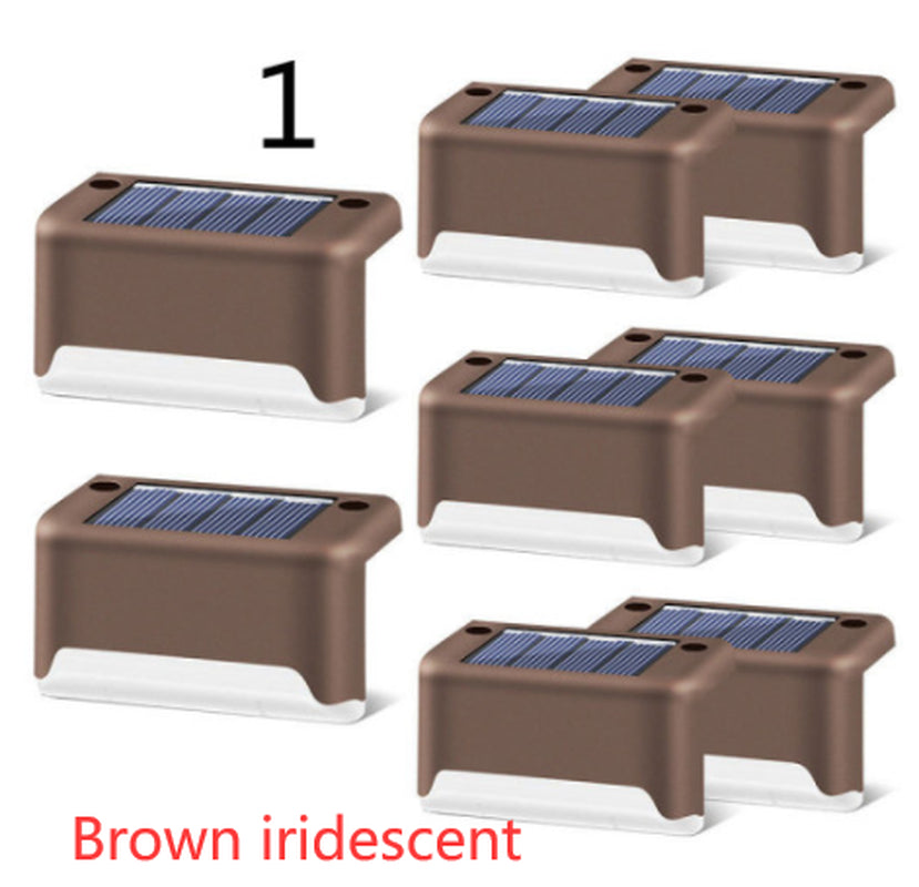 Upgraded Waterproof LED Solar Fence Light – Outdoor Deck & Step Lamp for Patio, Garden, Pathway & Yard