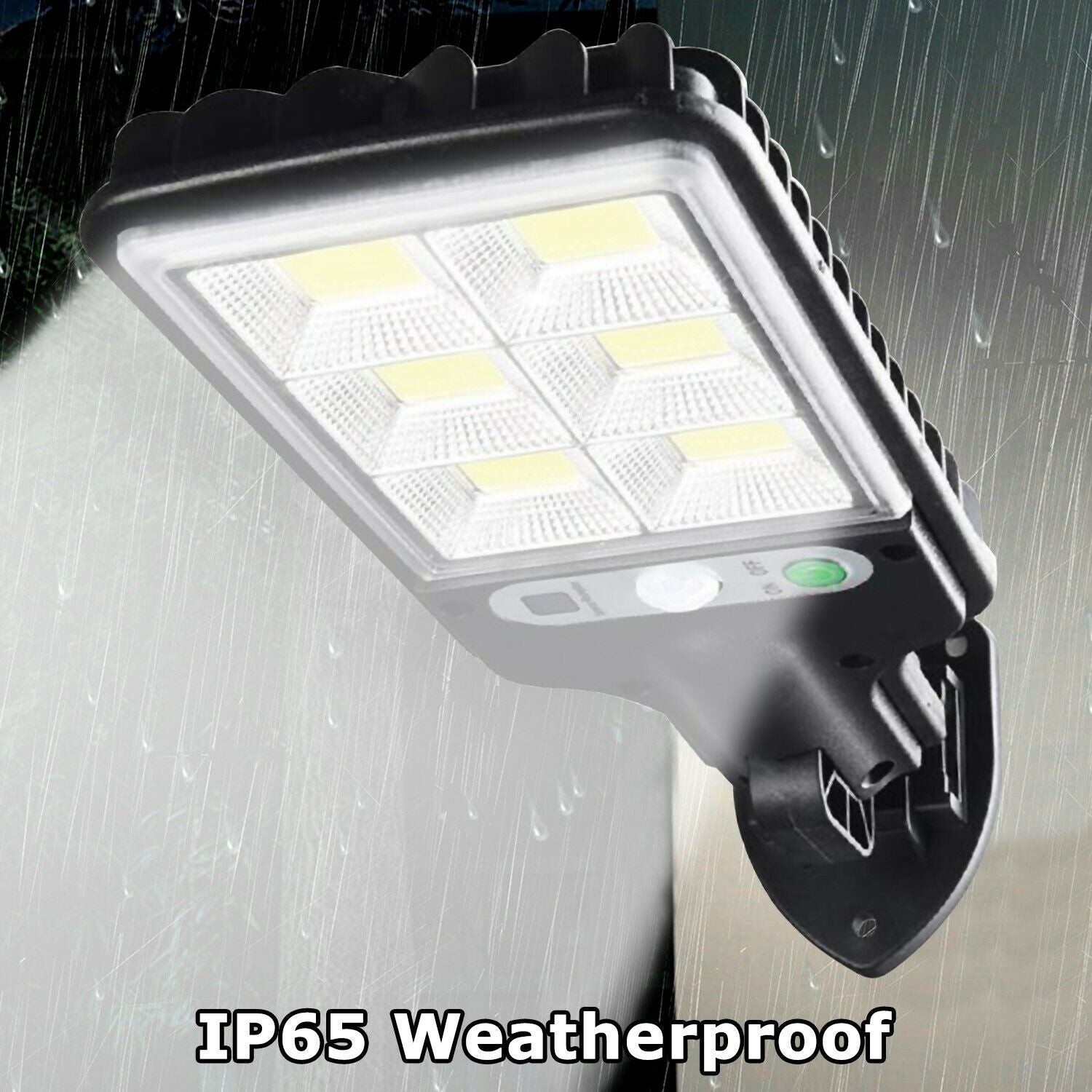 LED Solar Motion Sensor Light – Bright Outdoor Wall Lamp for Garden, Yard, Garage & Path