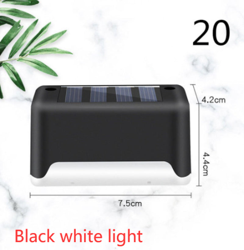 Upgraded Waterproof LED Solar Fence Light – Outdoor Deck & Step Lamp for Patio, Garden, Pathway & Yard