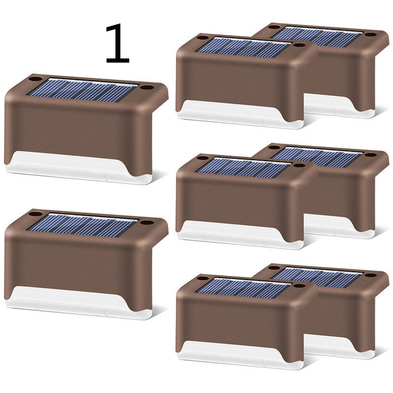 Upgraded Waterproof LED Solar Fence Light – Outdoor Deck & Step Lamp for Patio, Garden, Pathway & Yard