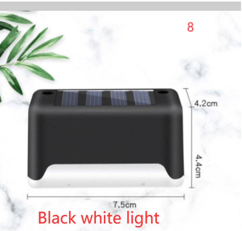 Upgraded Waterproof LED Solar Fence Light – Outdoor Deck & Step Lamp for Patio, Garden, Pathway & Yard
