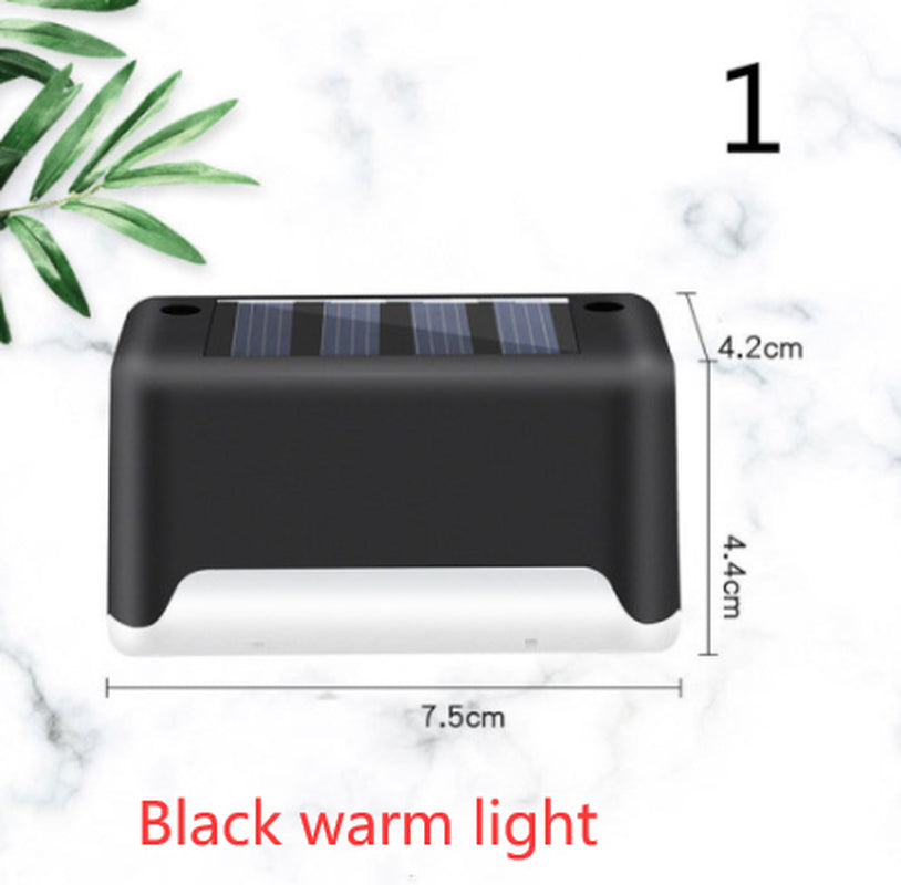 Upgraded Waterproof LED Solar Fence Light – Outdoor Deck & Step Lamp for Patio, Garden, Pathway & Yard
