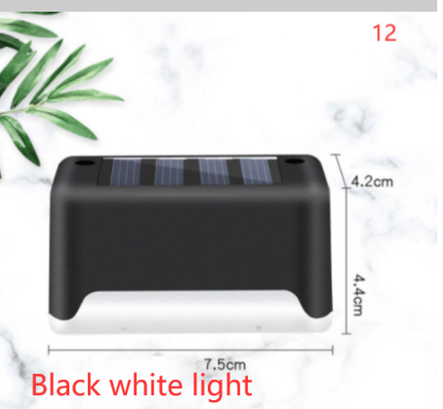 Upgraded Waterproof LED Solar Fence Light – Outdoor Deck & Step Lamp for Patio, Garden, Pathway & Yard