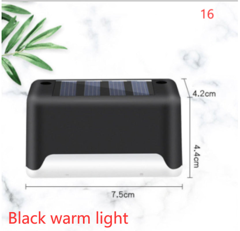 Upgraded Waterproof LED Solar Fence Light – Outdoor Deck & Step Lamp for Patio, Garden, Pathway & Yard
