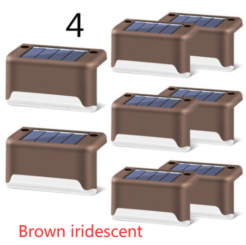 Upgraded Waterproof LED Solar Fence Light – Outdoor Deck & Step Lamp for Patio, Garden, Pathway & Yard