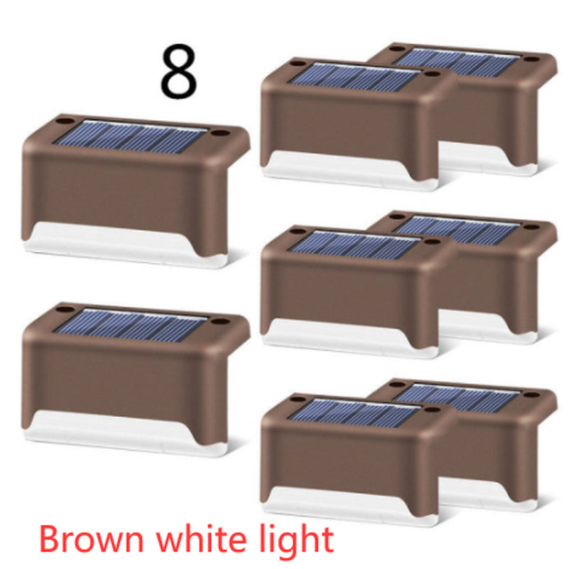 Upgraded Waterproof LED Solar Fence Light – Outdoor Deck & Step Lamp for Patio, Garden, Pathway & Yard