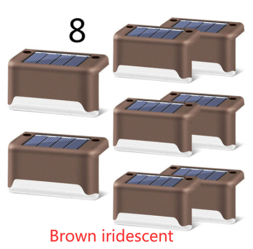 Upgraded Waterproof LED Solar Fence Light – Outdoor Deck & Step Lamp for Patio, Garden, Pathway & Yard