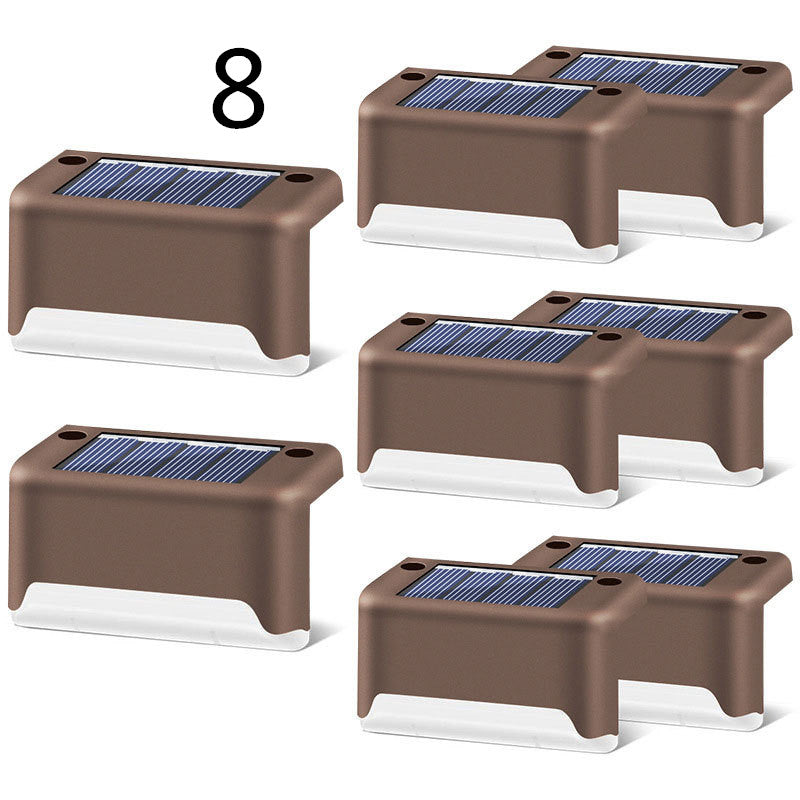 Upgraded Waterproof LED Solar Fence Light – Outdoor Deck & Step Lamp for Patio, Garden, Pathway & Yard