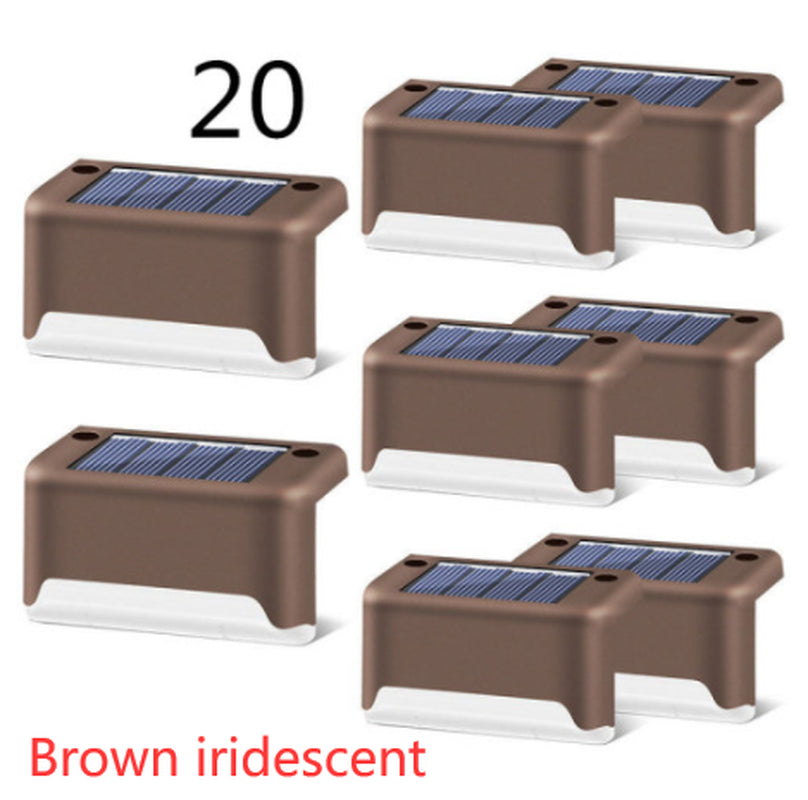 Upgraded Waterproof LED Solar Fence Light – Outdoor Deck & Step Lamp for Patio, Garden, Pathway & Yard