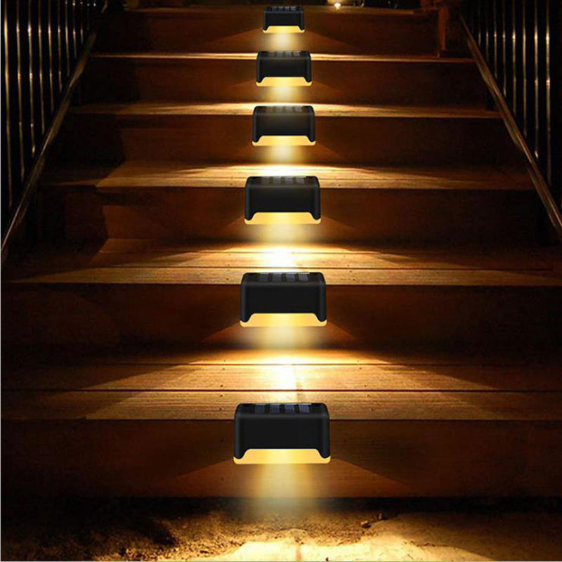 Upgraded Waterproof LED Solar Fence Light – Outdoor Deck & Step Lamp for Patio, Garden, Pathway & Yard