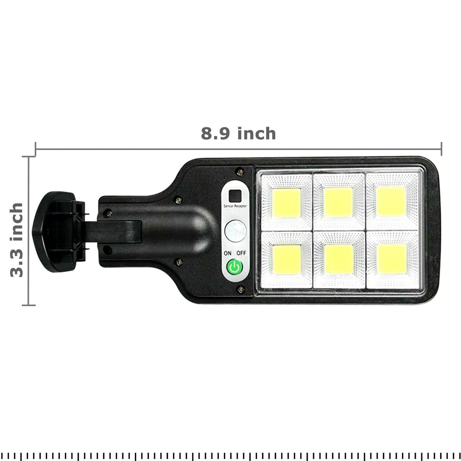 LED Solar Motion Sensor Light – Bright Outdoor Wall Lamp for Garden, Yard, Garage & Path