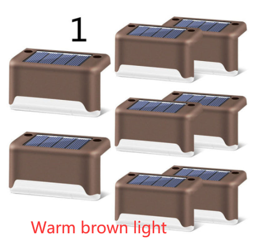 Upgraded Waterproof LED Solar Fence Light – Outdoor Deck & Step Lamp for Patio, Garden, Pathway & Yard