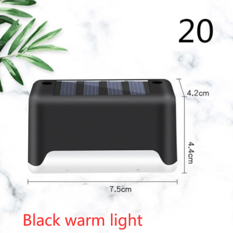 Upgraded Waterproof LED Solar Fence Light – Outdoor Deck & Step Lamp for Patio, Garden, Pathway & Yard