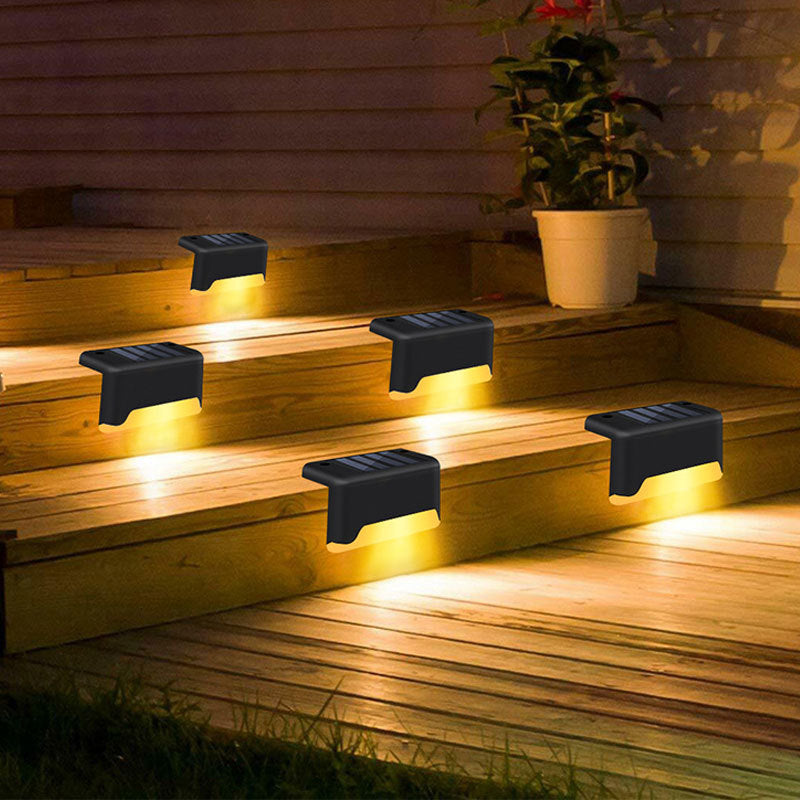 Upgraded Waterproof LED Solar Fence Light – Outdoor Deck & Step Lamp for Patio, Garden, Pathway & Yard