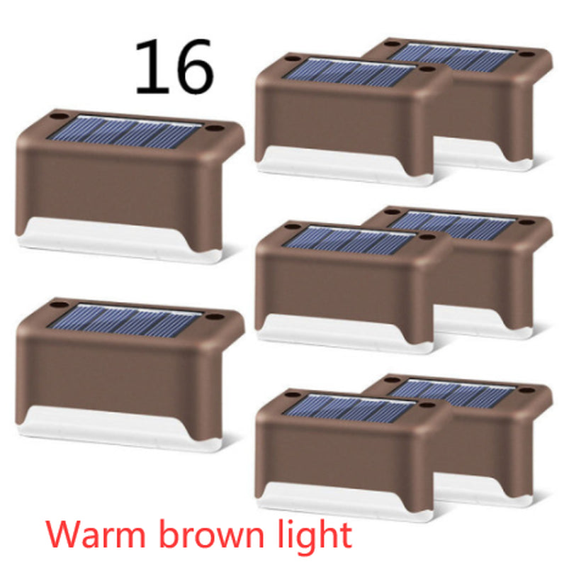 Upgraded Waterproof LED Solar Fence Light – Outdoor Deck & Step Lamp for Patio, Garden, Pathway & Yard