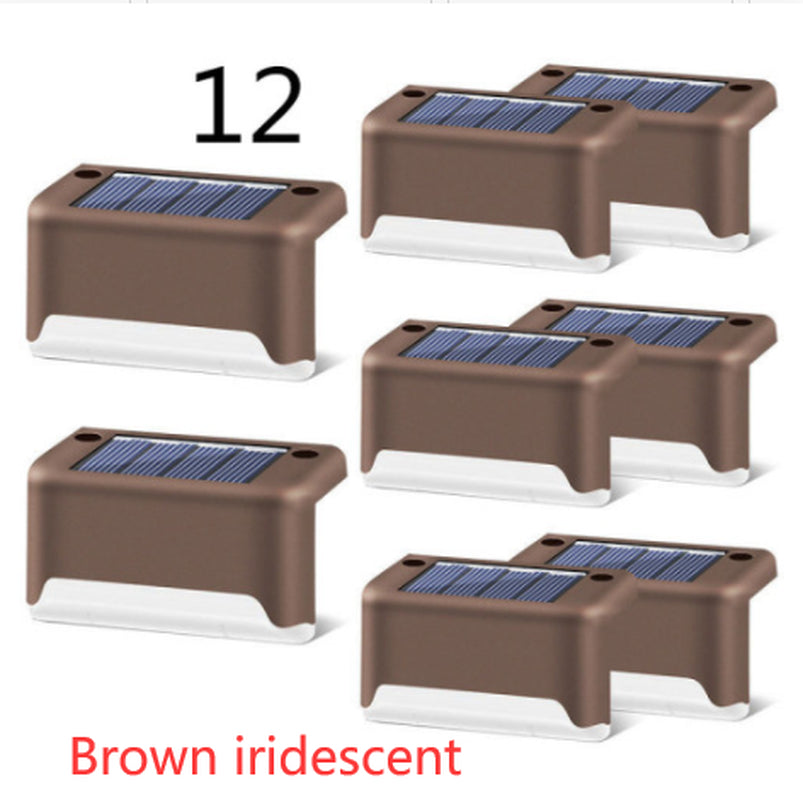 Upgraded Waterproof LED Solar Fence Light – Outdoor Deck & Step Lamp for Patio, Garden, Pathway & Yard